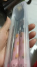 可爱勺子叉子家用水果叉儿童吃饭食用不锈钢调羹汤勺ins风高颜值 白随机发货（勺叉筷）活动 实拍图