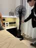 林边喷雾风扇家用落地扇大风力智能负离子净化加湿降温工业水冷雾化扇卧室客厅夜灯氛围落地加湿电风扇 黑色16寸智能遥控【5L水箱/夜灯】 实拍图