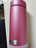 虎牌（TIGER）超轻便携保温杯保冷杯抗菌加工亮面质感MMZ-A352-PF粉色350ML 实拍图
