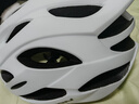 MOON骑行头盔自车行头盔山地公路车男女安全帽骑行装备防虫网冰川白L 实拍图
