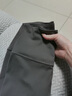 【显瘦百搭】九分鲨鱼裤打底裤女外穿薄款修身高腰收腹大码瑜伽裤 灰色【SK26】 L 【建议100-120斤】 实拍图