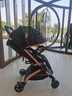 cam IL MONDO DEL BAMBINO意大利进口婴儿推车一键收车婴儿0-4岁可坐可躺带减震可手拉折叠 Compass 2.0 col194 雅黑金 实拍图