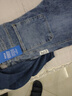 真维斯（Jeanswest）牛仔裤男春夏季新款直筒宽松休闲长裤男弹力高端百搭阔腿裤子男 蓝色 33 (2尺6) 实拍图