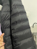 雪中飞男女立领秋羽绒百搭轻薄鸭绒立领修身轻盈隐藏式口袋 宝石黑|8086-男 XL 180/100A 实拍图