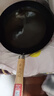 章丘铁锅 老木匠手工杉木炒锅盖炭化木质实木锅盖 炒锅专用 30cm 实拍图