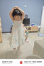 巴拉巴拉女童连衣裙2024夏季儿童裙子雪纺吊带蛋糕裙宝宝童装208224111015 实拍图