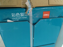得力（deli）A4 80g 大红色彩纸复印纸 彩色非厚卡纸儿童手工纸打印纸 5包/箱 (2500张/箱) 7788【企业优选】 实拍图