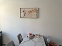 墨派餐厅装饰画现代简约饭厅横幅挂画轻奢饭厅背景墙厨房壁画免打孔 三餐四季 80*60cm【晶瓷】 实拍图
