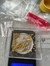 周大生黄金丝蝶舞蝴蝶耳钉足金耳饰蝴蝶耳钉计价黄金生日礼物 金丝蝶舞蝴蝶耳钉 2.08g 实拍图
