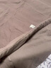 南极人A类抗菌100%全棉大豆空调夏被 夏凉被子纤维被芯200*230cm浅驼 实拍图