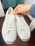 匡威（Converse）官方 Jack Purcell开口笑男女休闲板鞋小白鞋164057C 164057C 42 实拍图