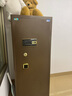 虎牌【安防新柜 线下同款】大型保险柜家用保管柜全钢保管箱指纹密码床头入墙保险箱办公夹万 1.5米高-咖色（留言备注可改发黑色或金色） 指纹款（钥匙/密码/指纹解锁） 实拍图
