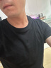 罗蒙100%棉【2件装】纯棉短袖t恤男士夏季圆领休闲纯色打底衫体恤男装 实拍图