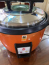 三角牌（Triangle） 电饭锅商用大容量10人以上食堂大型大号酒店饭店电饭煲保温微压蒸饭锅带蒸笼特大 8L不粘8-12人使用 橙色 8L 实拍图