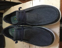 斯凯奇（Skechers）男鞋夏季一脚蹬帆布鞋商务通勤休闲软底板鞋66387 实拍图