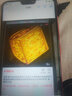 创缘 镀沙金戒指男款特大方戒久不掉色镀沙金尾戒开口镀金指环重时尚镀金首饰送男友生日礼物可刻字 发字-重约20克 实拍图