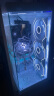 影驰极光3-M海景房电脑机箱白色（无立柱全视版/M-ATX/支持360水冷/快拆侧板/可装40系长显卡） 实拍图