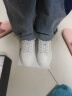 达芙妮 小白鞋女夏季新款运动鞋女夏透气网面女鞋休闲鞋子女ins潮板鞋女 白灰色-透气网面 38 实拍图