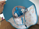 迪卡侬（DECATHLON）中大童温泉泳衣长袖防晒蓝色太空113-122cm 4813960 实拍图