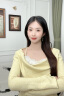 宫典天然和田碧玉耳环女新中式耳钉国风绿色玉石耳饰耳坠送母亲节礼物 碧翠玉兰 晒单实拍图