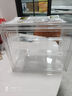 纳鸣盲盒展示盒手办展示柜大容量亚克力集装箱透明防尘泡泡玛特收纳盒 【大号-全透明】可置3层 实拍图