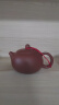 束氏宜兴正宗紫砂壶原矿手工茶壶泡茶壶普洱白茶功夫茶具 朱泥西施壶 实拍图