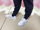 森马（Senma）男鞋夏季休闲百搭小白鞋子男士软底轻便厚底增高板鞋男款镂空透气 白兰 42 实拍图