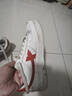 特步（XTEP）【国潮】女鞋板鞋空军一号夏季鞋子休闲鞋情侣运动鞋小白鞋 白红色-男 42 实拍图