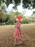 G.duck女童连衣裙夏装2026新款夏天儿童洋气公主裙夏季女孩纯棉裙子大童 粉色 +升级面料 160 实拍图
