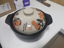 康舒康舒砂锅家用燃气炖锅陶瓷煲仔饭炖汤锅大容量耐高温干烧不裂沙锅 万事如意炖锅适合3-5人用 3.8L 实拍图