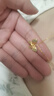 周大生 CHOW TAI SENG蝶影阑珊S925银蝴蝶银项链渐变珐琅女项链送女朋友生日情人节礼物 蝶影阑珊-粉绿蝴蝶项链 实拍图