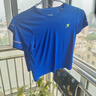 特步（XTEP）儿童童装男女童短T夏季吸湿透气速干薄款凉感百搭运动休闲短袖T恤 皇家蓝【9005】 130 cm 实拍图