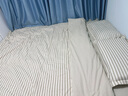 素时代床上磨毛四件套纯棉 100%全棉日式床上用品床单床笠被套200*230 实拍图