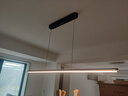 Paulmann P德国柏曼护眼餐厅吊灯全光谱一字长条餐桌吧台LED灯具简约吊线灯 实拍图