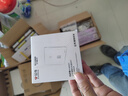 公牛(BULL) 墙壁式WIFI插座  86型无线路由器面板双天线电脑网络插座G28D125A 白色 实拍图