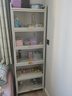 唐辑钢制书架书柜防尘落地多层带门铁艺书架置物架收纳储物柜六层60 实拍图