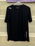 安踏冰肤凉感男子运动短袖2026春夏季透气吸汗紧身上衣速干t恤 【夏季速干热卖推荐】基础黑-5 M 170 (105-125斤) 实拍图