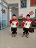 酷乐羊男童哪吒卫衣套装春秋款2025新款宝宝洋气春装男孩运动衣服两件套 红色 可亮灯 120 实拍图