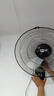 骆驼（CAMEL）壁扇挂壁式电风扇家用餐厅挂墙壁风扇挂壁摇头壁扇挂壁式节能省电风扇家用饭店16吋18吋挂扇铝叶 16寸壁扇黑色【机械款 铝叶】加强款大电机 加3米延长线+螺丝刀 实拍图