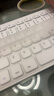 B.O.W HW098A 有线键盘轻音超薄便携 USB办公游戏小键盘 巧克力按键外接键盘鼠标套装无线 2.4G无线键鼠套装-白色【电池版】 实拍图