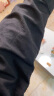 Gap男装2025春季新款纯棉基础款翻领长袖衬衫常规上衣美版422488 黑色 514274 M 美码 L亚洲码180/96A 实拍图