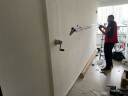 好太太（Hotata）晾衣架阳台手摇晾衣杆升降手动室内室外晒衣架家用晒衣架 D-1115：银色+2.4米单杆 实拍图