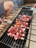 柒岛【一站购齐】团建烧烤食材半成品羊肉串腌制烧烤套餐食材串串 畅销4-6人净重4.8斤，10种150串 实拍图
