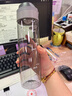 乐扣乐扣（LOCK&LOCK）运动水杯男女便携茶杯塑料杯带茶网水杯子 ABF763GRY- 750ml 实拍图