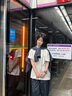 蕉内【王一博同款】502Go Pro男女士三防火锅T恤防水透气棉感防晒短袖 【王一博同款】暖白 L 实拍图