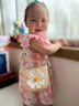 Radinka2025夏新款童装连衣裙儿童洋气棉质女童连衣裙公主裙中小童LIM BH 风吹一夏 80 cm 【尺码偏小】 晒单实拍图