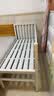 杏德【热销NO.1】儿童拼接床铁艺加高护栏可定制加宽大人可睡婴儿床 【侧边升降】两面护栏 150*70【环保无味】 实拍图