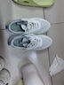 回力四季运动鞋跑步超轻减震2025新款软底小白鞋子ins百搭女生中考跑步鞋 白色网面 38 尺码偏小拍大一码 实拍图
