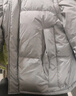 马登工装山系可拆卸羽绒服男保暖机能连帽马甲背心男士面包服外套秋冬 中灰色 3XL 实拍图