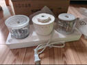 苏泊尔（SUPOR）婴儿辅食机小型料理机多功能宝宝米糊打泥机食物研磨器辅食工具 6叶双杯双刀 实拍图